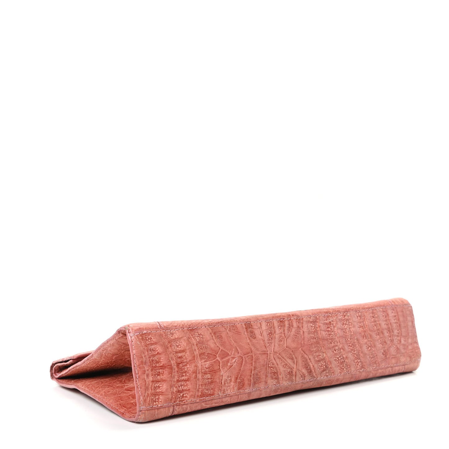 Crocodile Clutch Light Coral