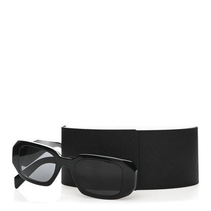 Prada Acetate Symbole Sunglasses SPR 17W Black 8 of 8