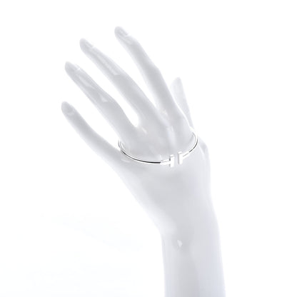 Tiffany 18K White Gold T Wire Bracelet 2 of 5