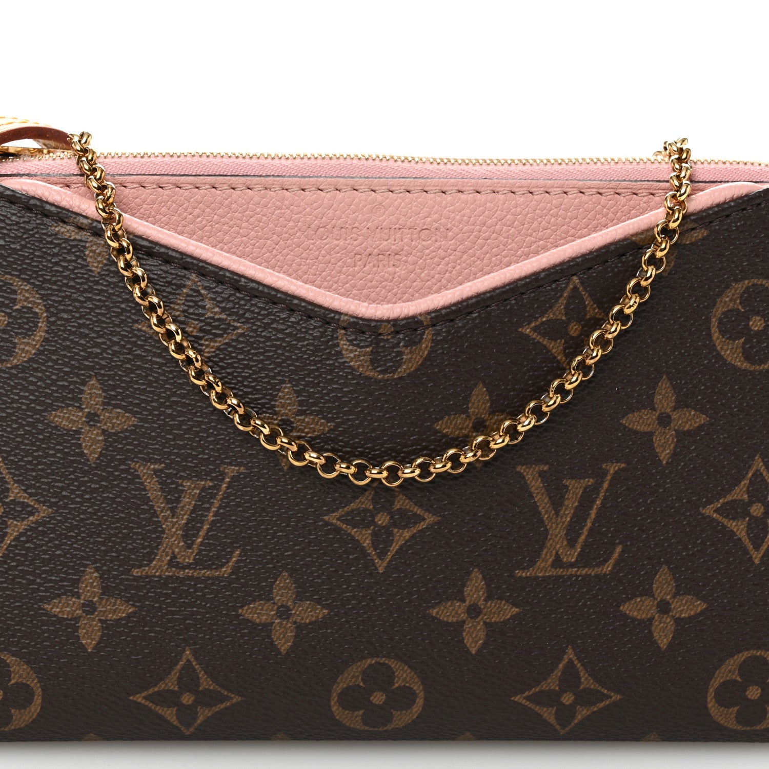 Louis Vuitton Monogram Pallas Clutch Rose Poudre 7 of 9