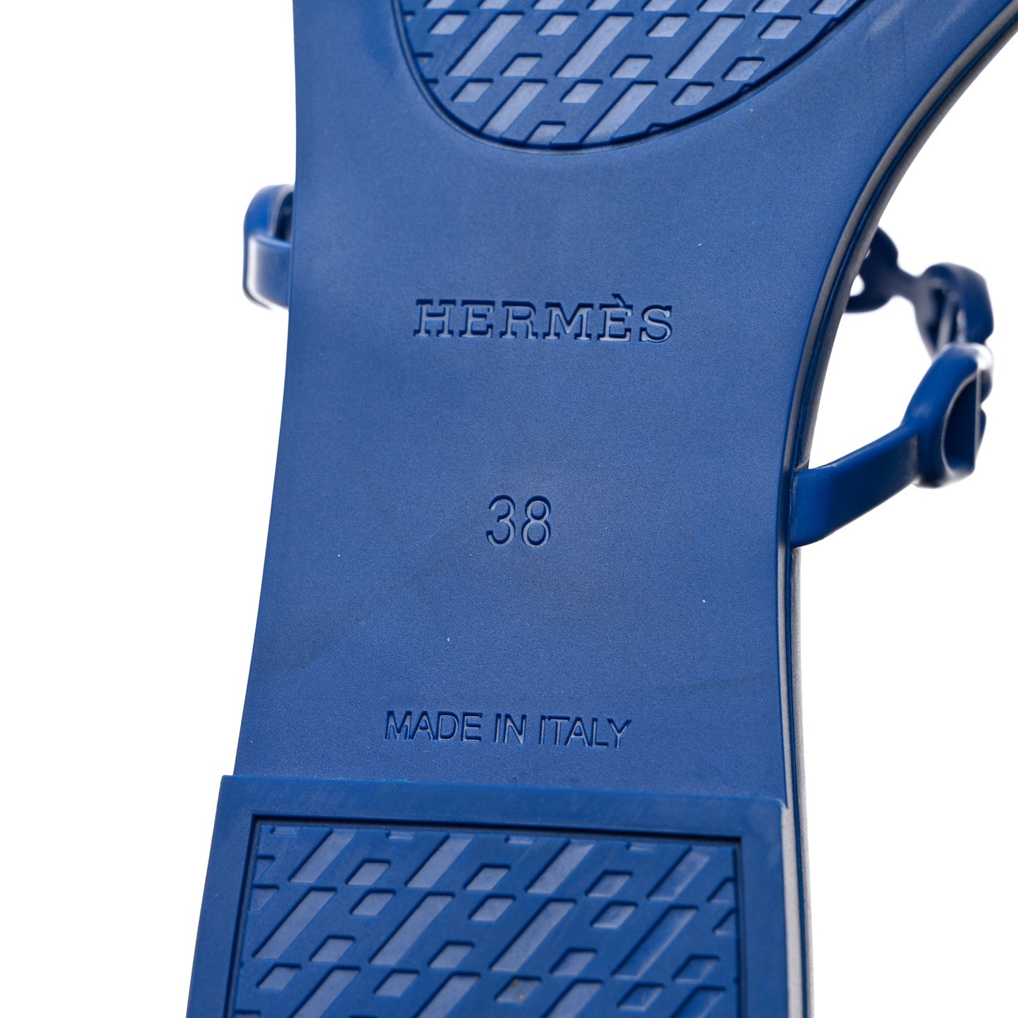 Rubber Chaine d'Ancre Rivage Sandals 38 Bleu Smalt