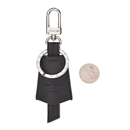 Louis Vuitton Calfskin Clochette Key Holder Black 2 of 3