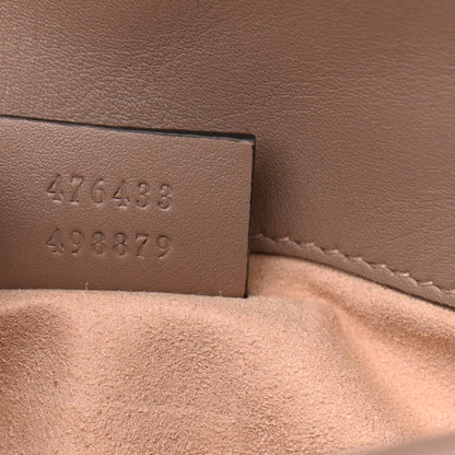 Gucci Calfskin Matelasse Super Mini GG Marmont Shoulder Bag Porcelain Rose 7 of 11
