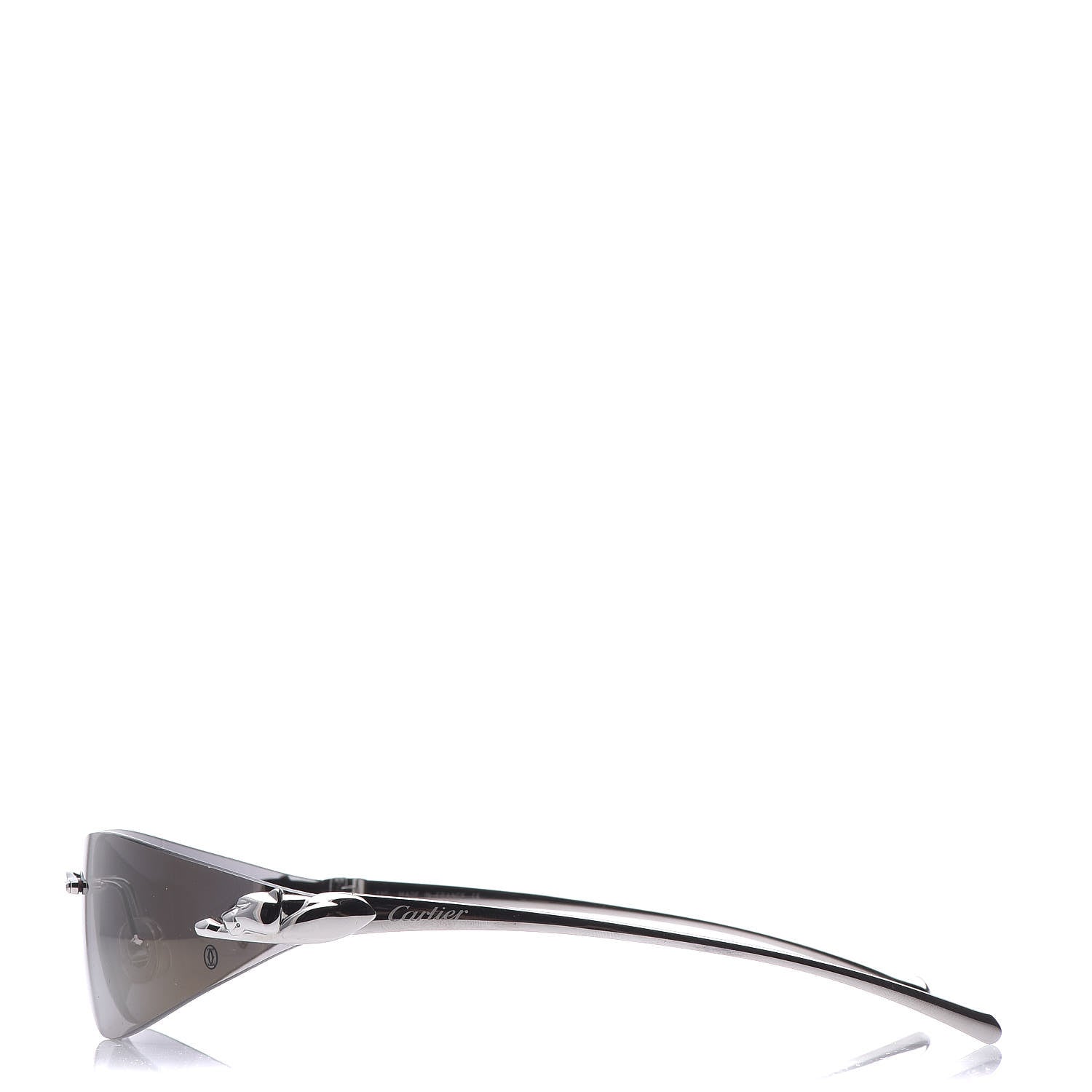 Cartier Panthere De Sunglasses Silver 3 of 8