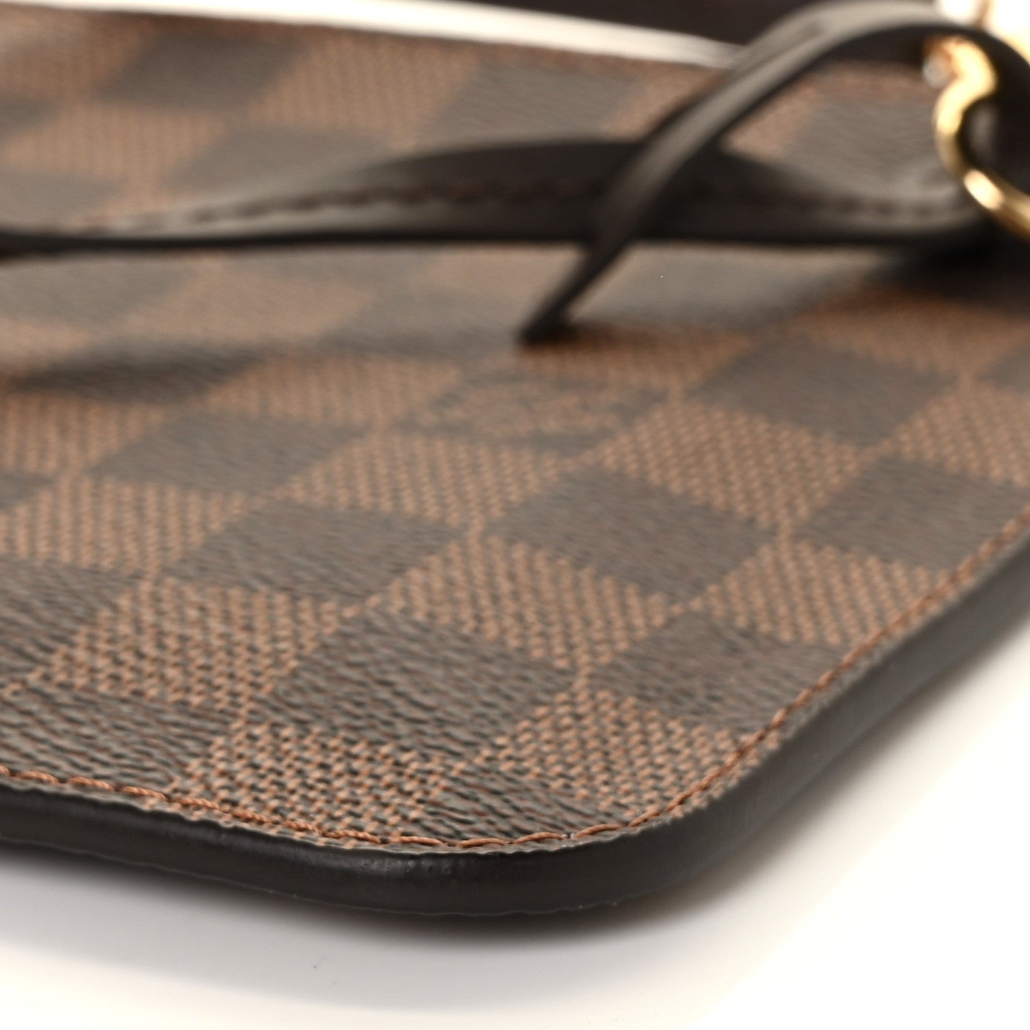 Louis Vuitton Damier Ebene Neverfull MM GM Pochette Rose Ballerine 8 of 8