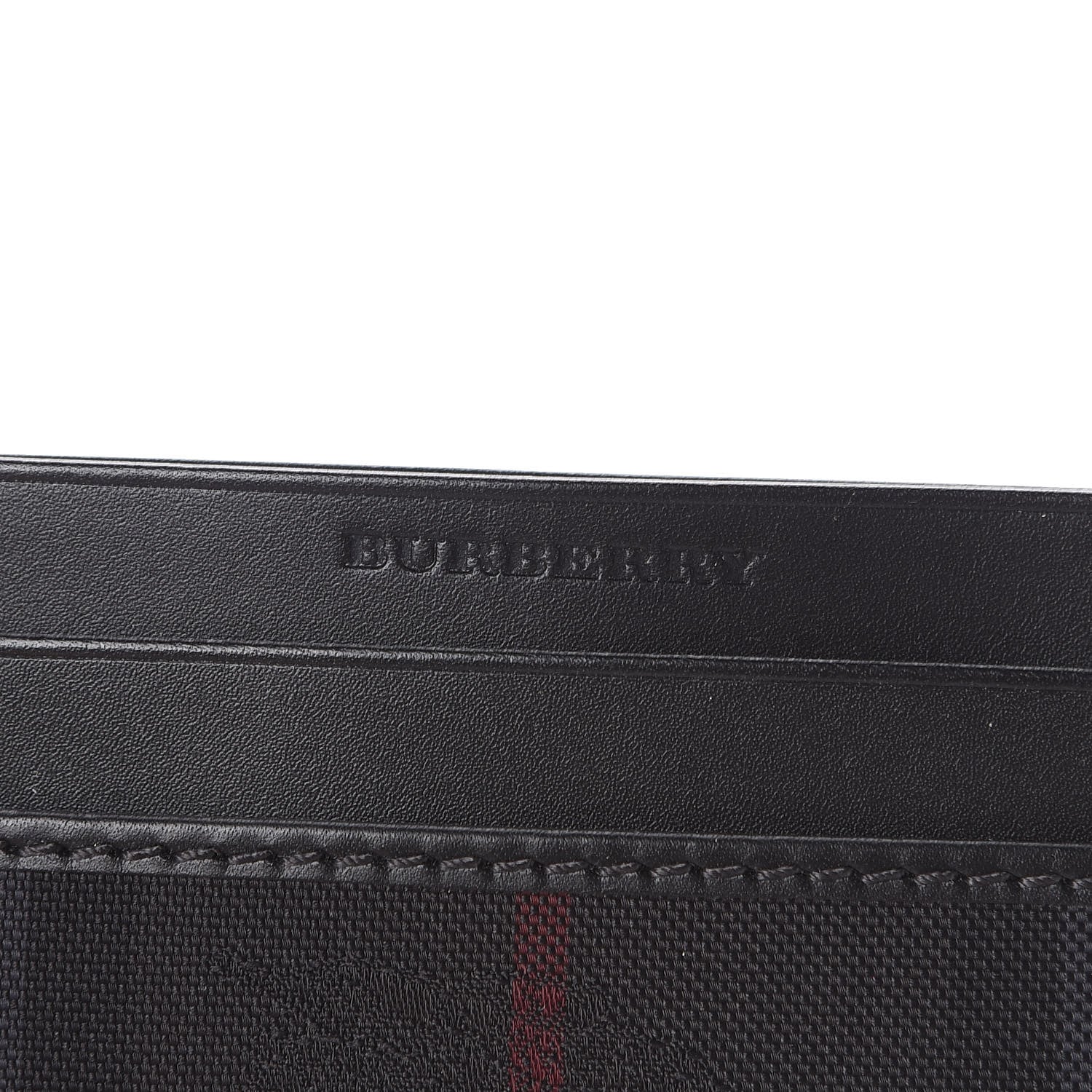 Burberry Horseferry Check Calfskin Card Case Charcoal Black 5 of 7