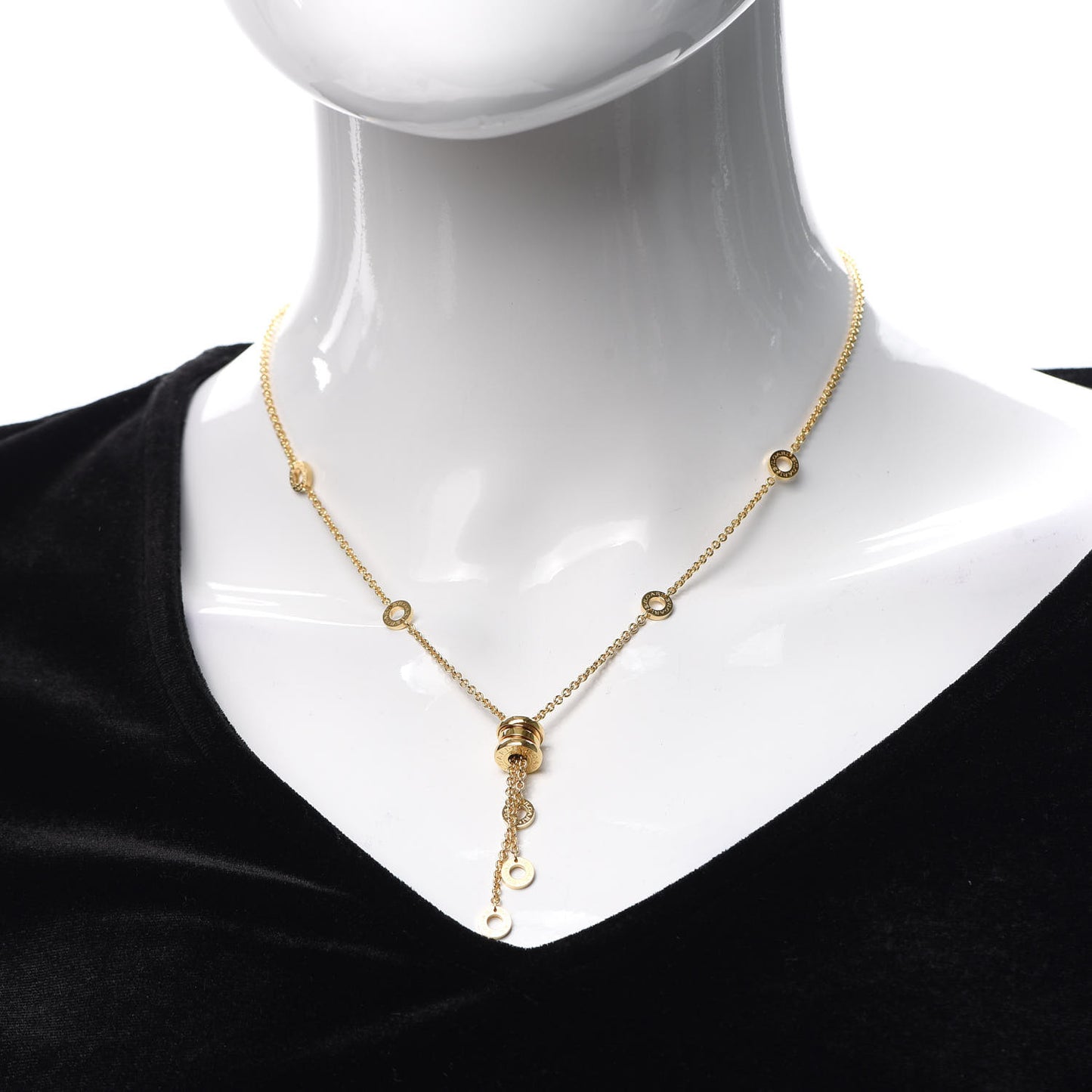 18K Yellow Gold B.Zero1 Lavalier Necklace