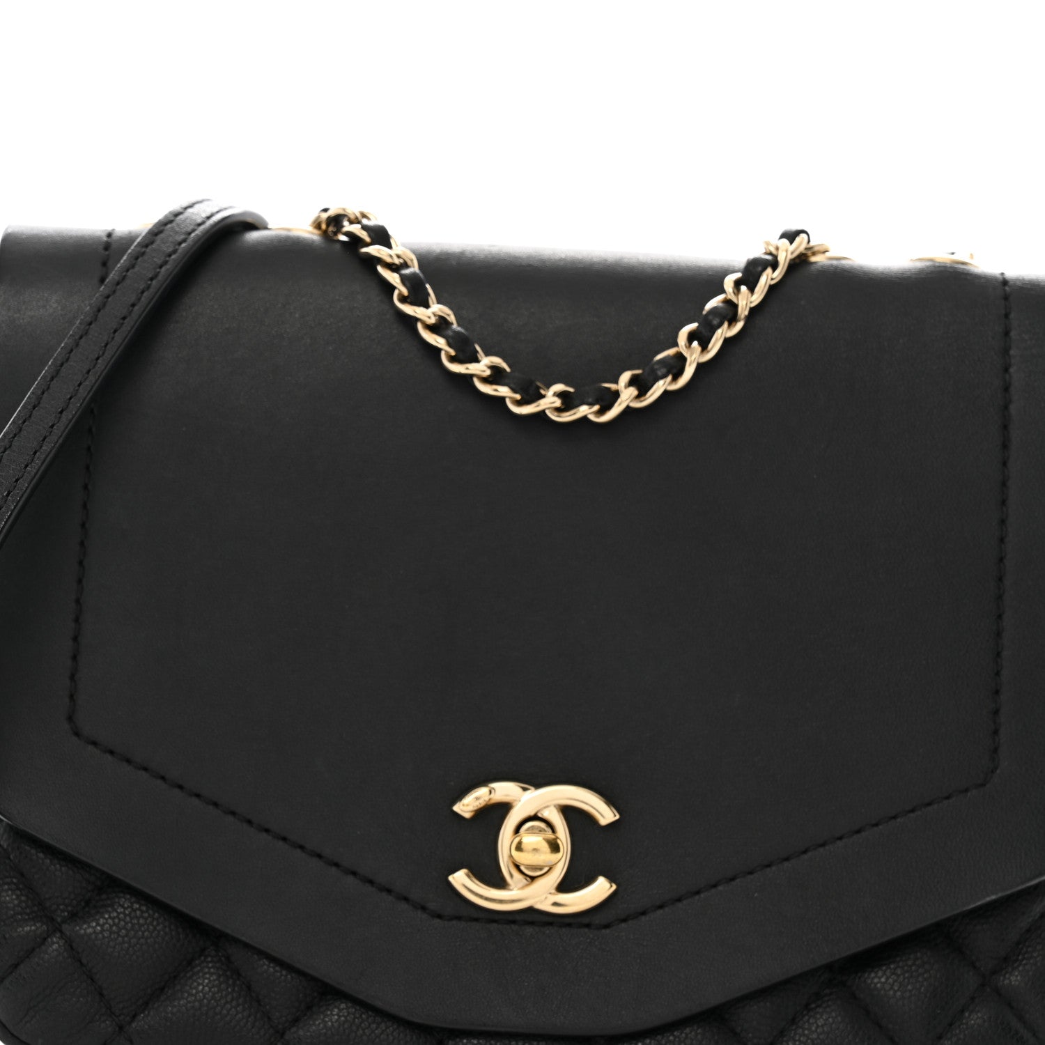 Chanel Calfskin Caviar Quilted Small Flap Black 8 of 12