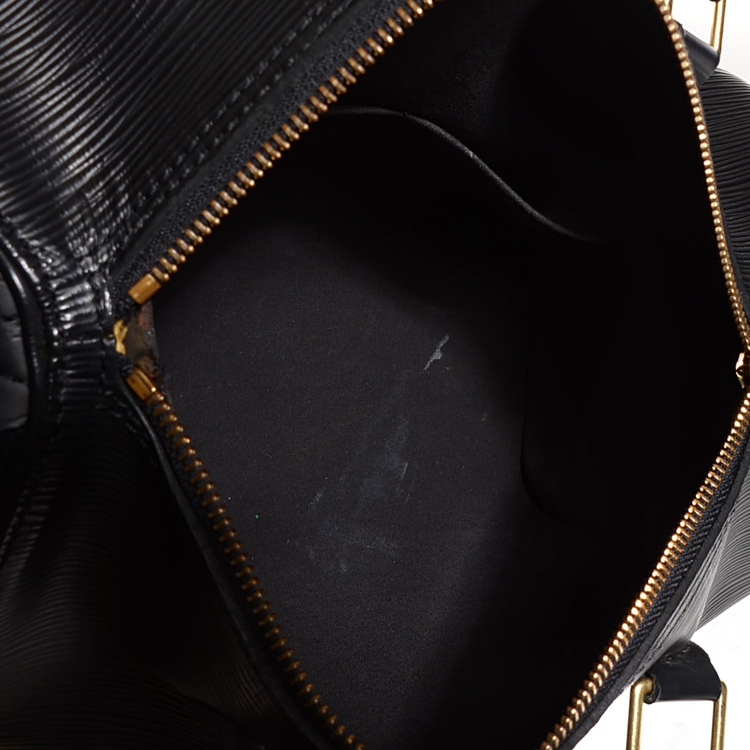 Louis Vuitton Epi Speedy 25 Black 5 of 7