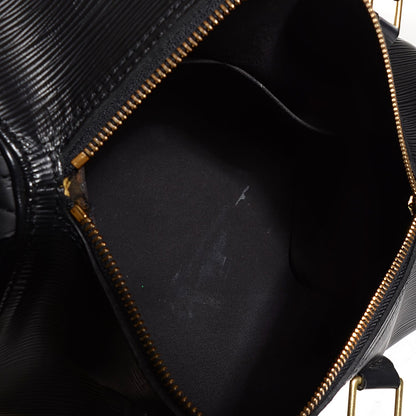 Louis Vuitton Epi Speedy 25 Black 5 of 7