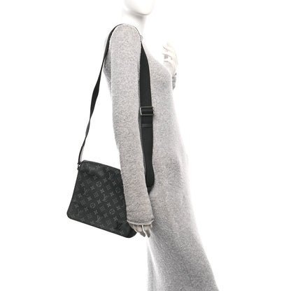 Louis Vuitton Monogram Eclipse District PM Black 2 of 11