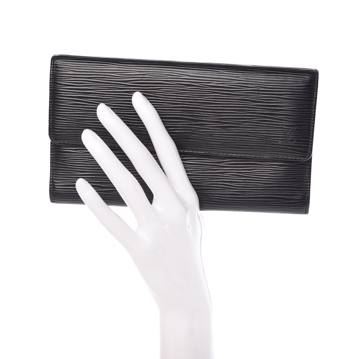 Epi Porte Tresor International Wallet Black