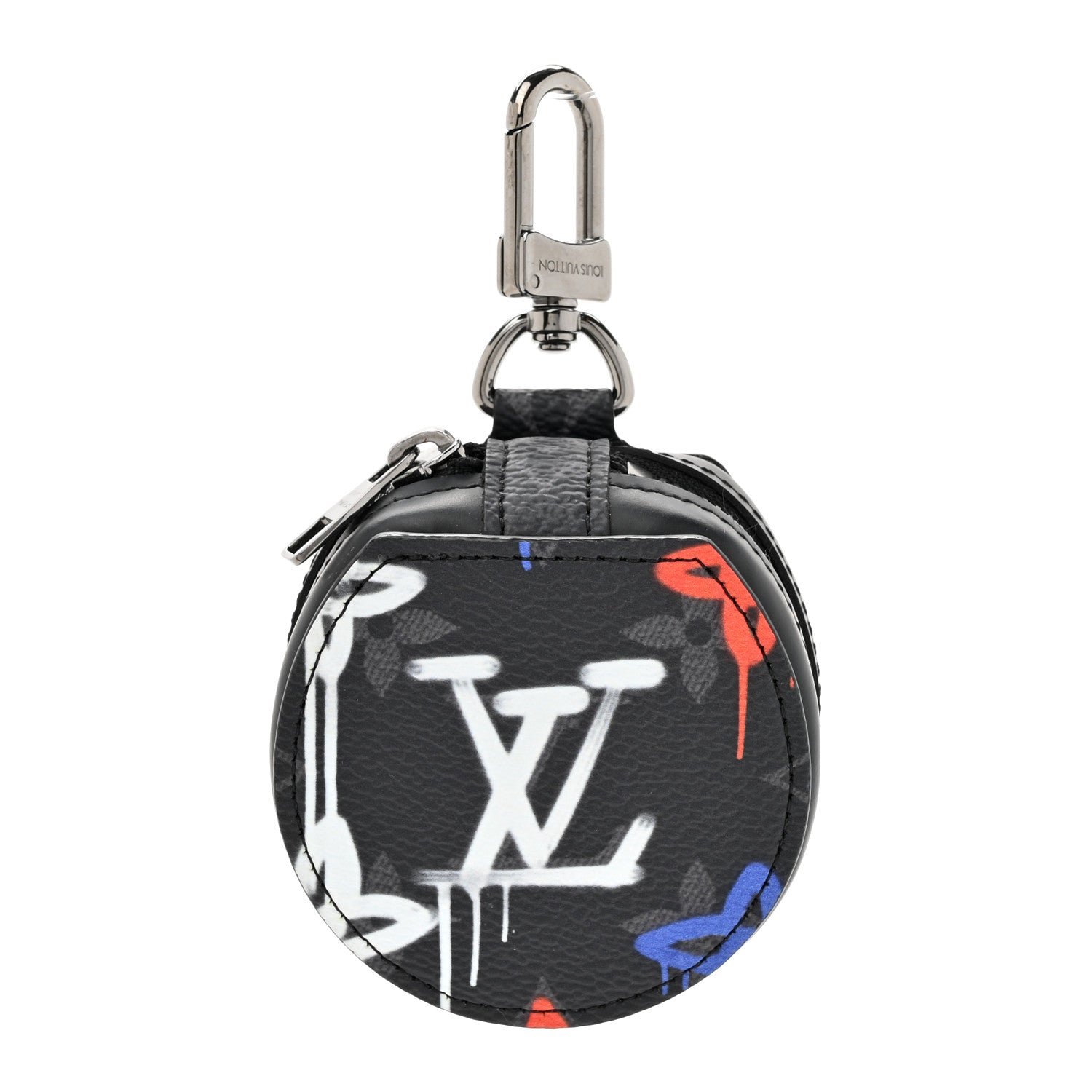 Louis Vuitton Monogram Eclipse LV Graffiti Wireless Earphones Case Multicolor 1 of 4