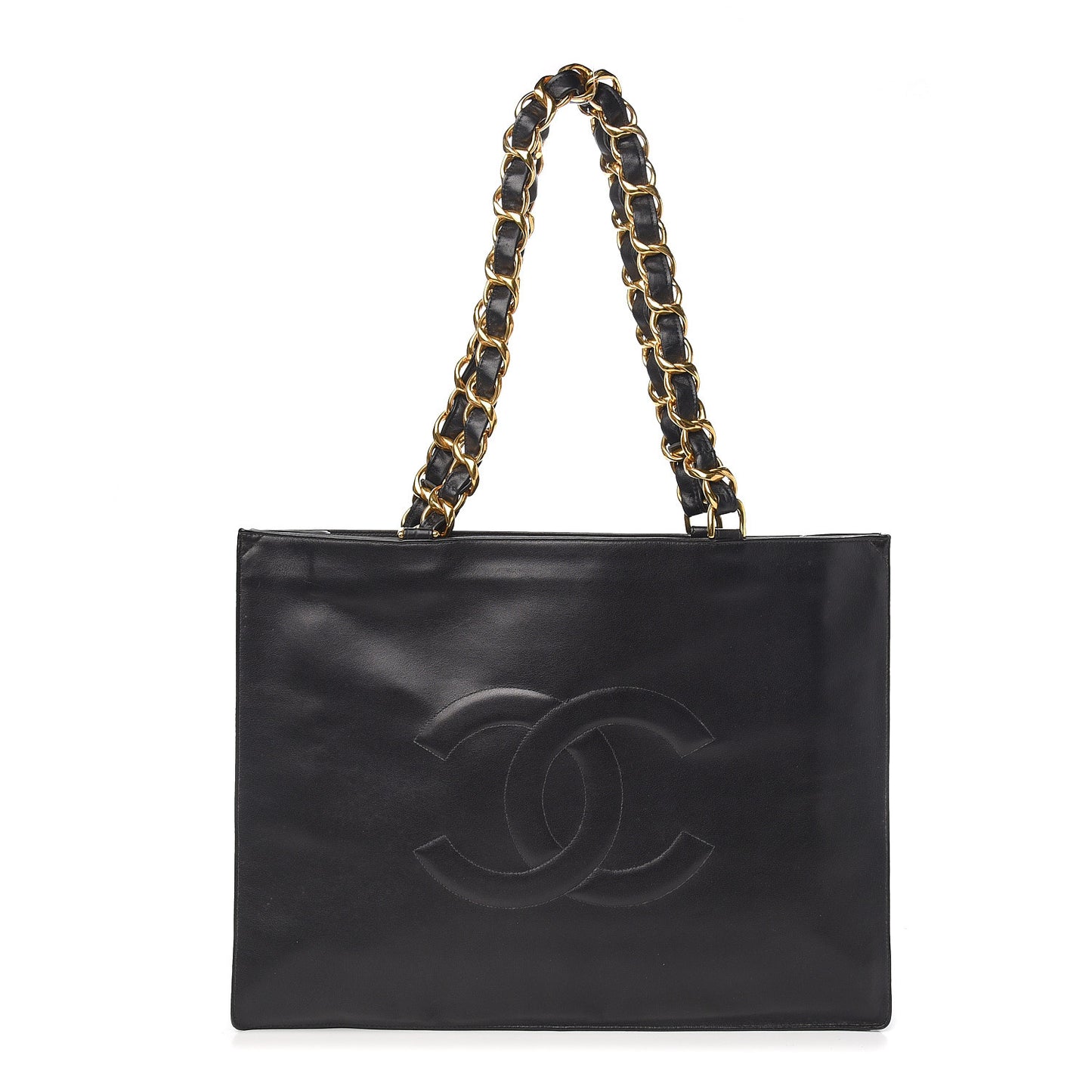 Lambskin CC Tote Black
