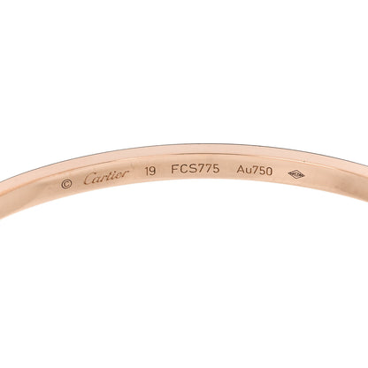 Cartier 18K Pink Gold Small LOVE Bracelet 19 6 of 7