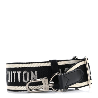 Louis Vuitton Nylon Jacquard Sporty Bandouliere Shoulder Strap Black 1 of 3