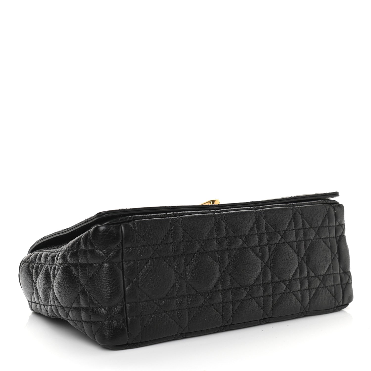 Christian Dior Calfskin Cannage Medium Caro Bag Black 4 of 10