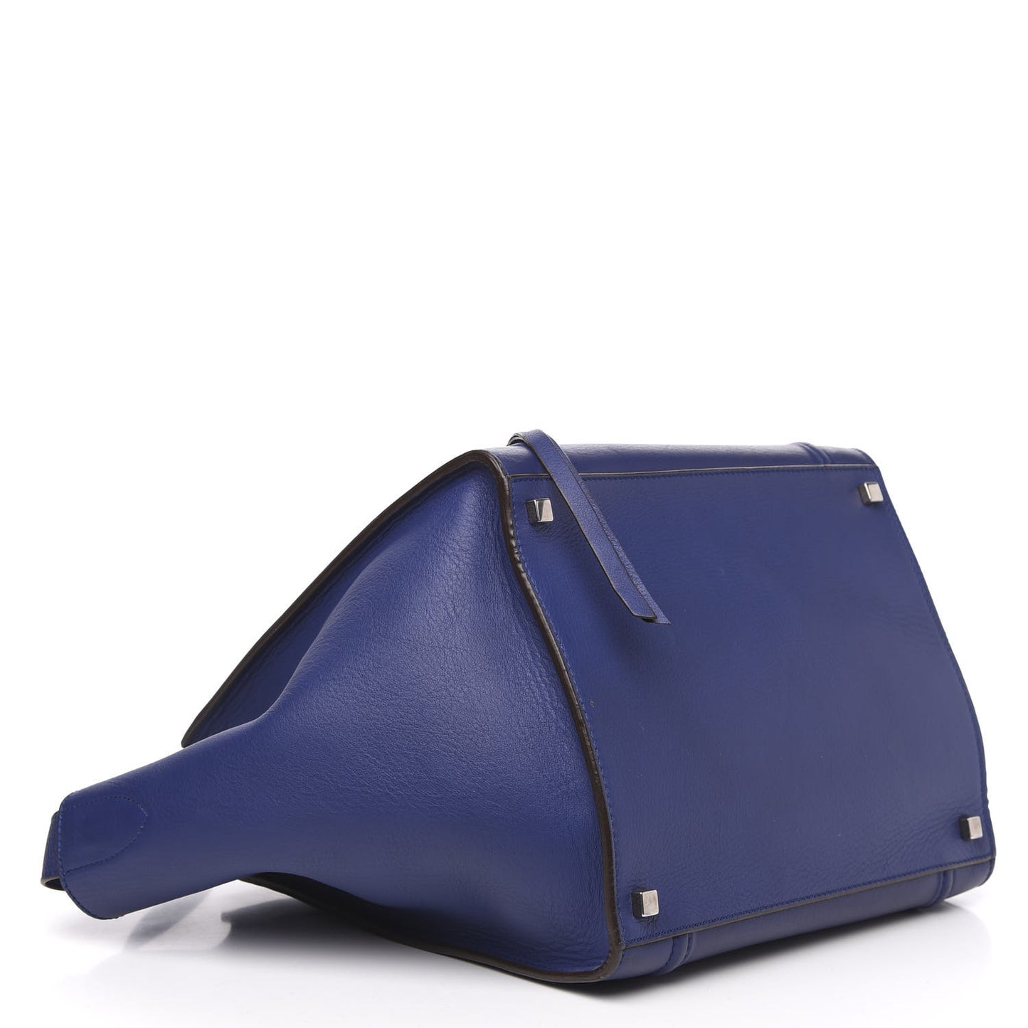 Supple Calfskin Medium Phantom Luggage Indigo