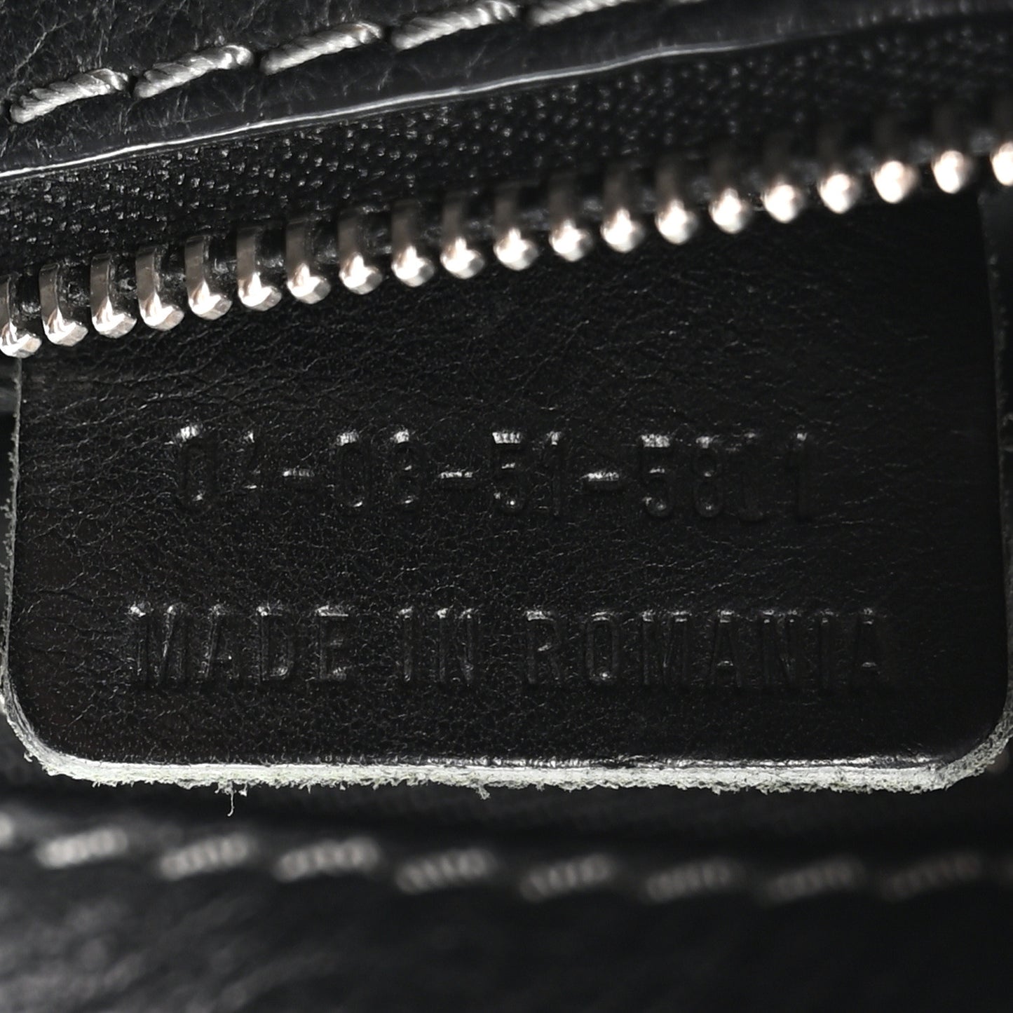 Calfskin Small Paddington Satchel Black