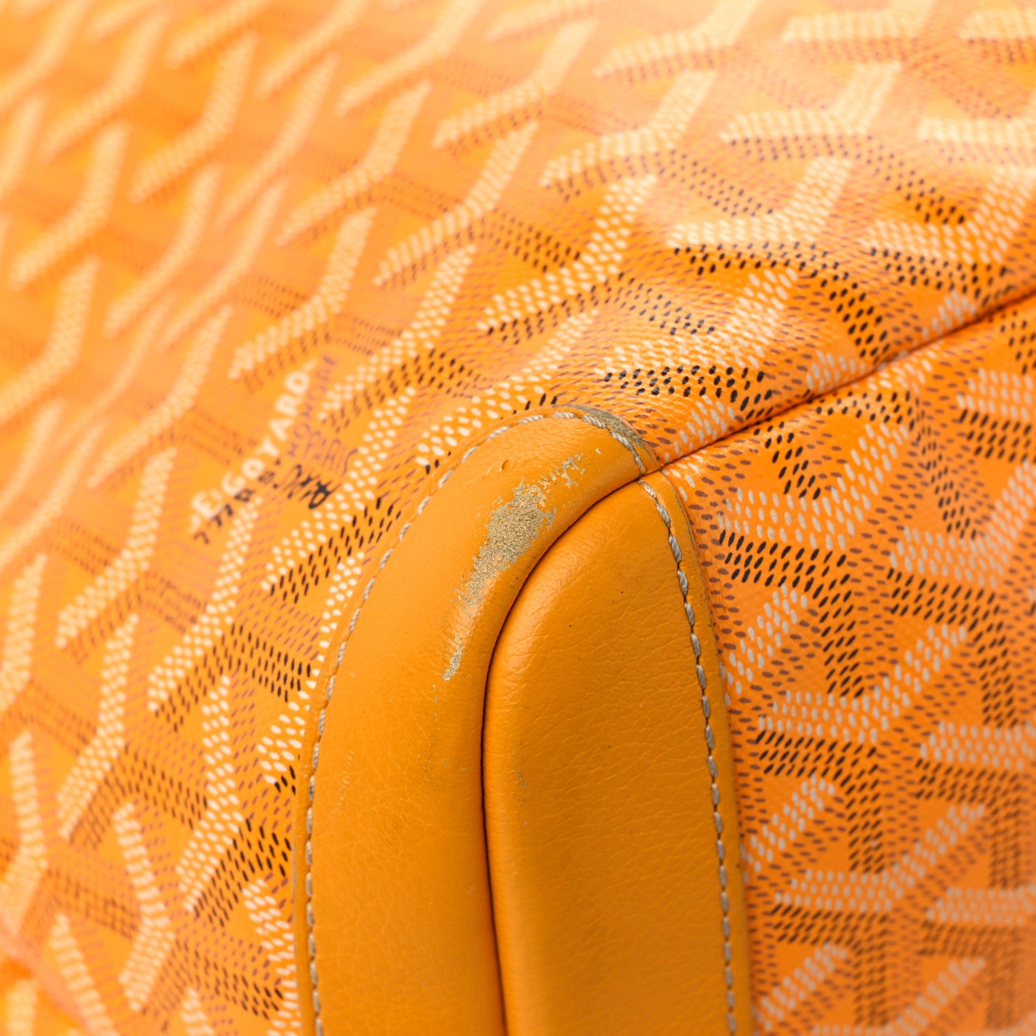 Goyard Goyardine Artois MM Yellow 9 of 16