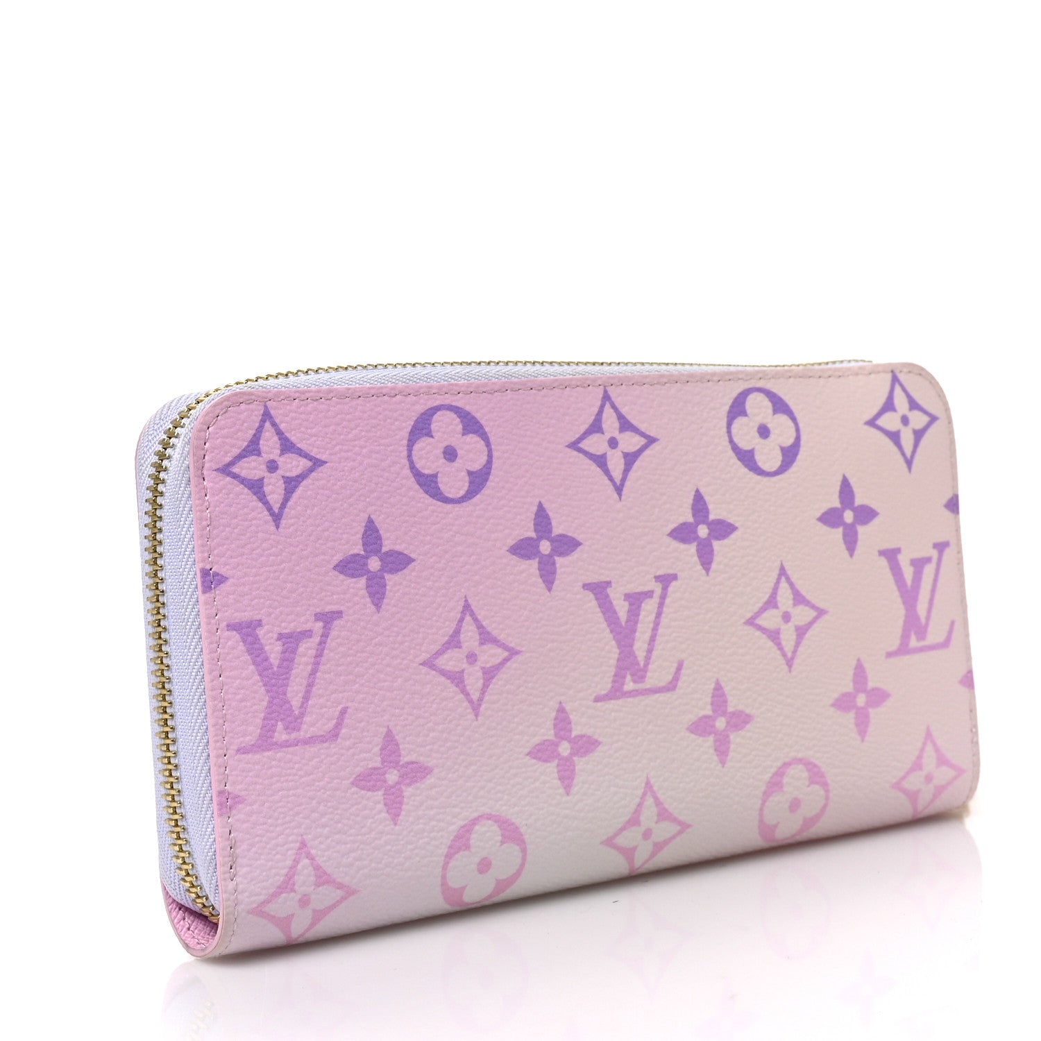 Louis Vuitton Monogram Giant Spring In The City Zippy Wallet Sunrise Pastel 3 of 6