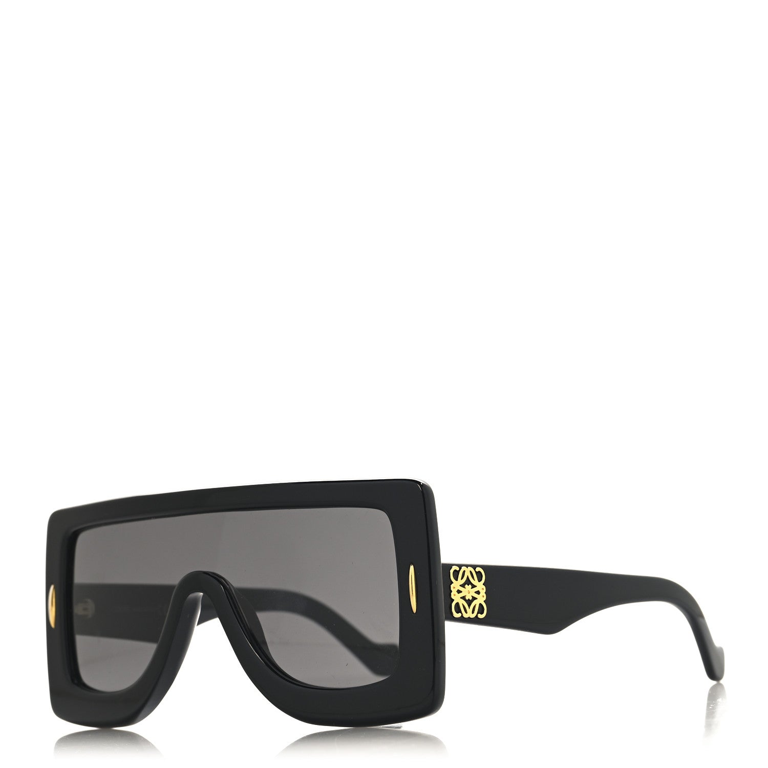 Loewe Acetate Anagram Shield Sunglasses LW40104I Black 1 of 7