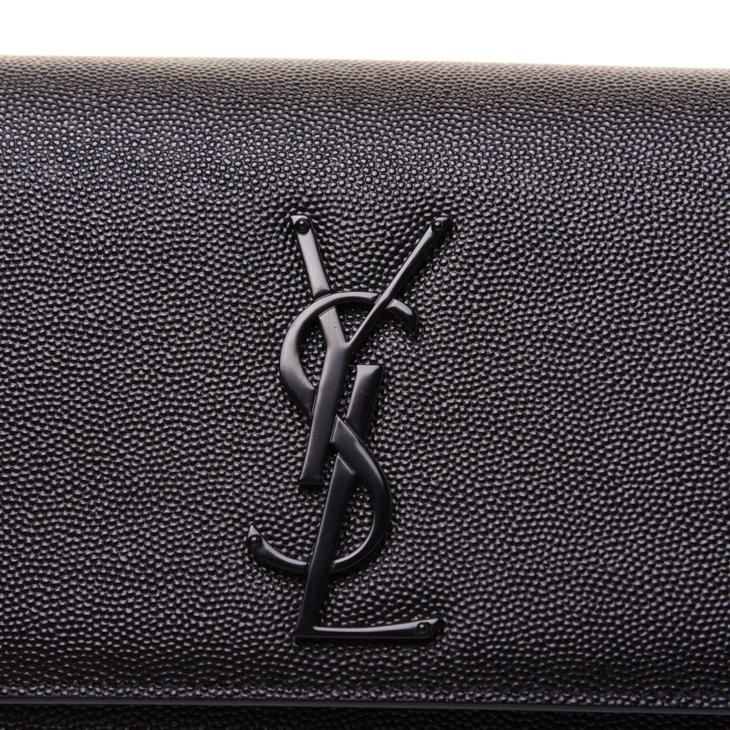 Grain De Poudre Small Monogram Kate Satchel Black
