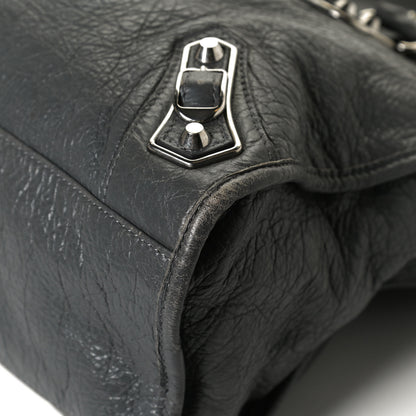Balenciaga Agneau Silver Metallic Edge Hardware City Gris Cendre 11 of 12