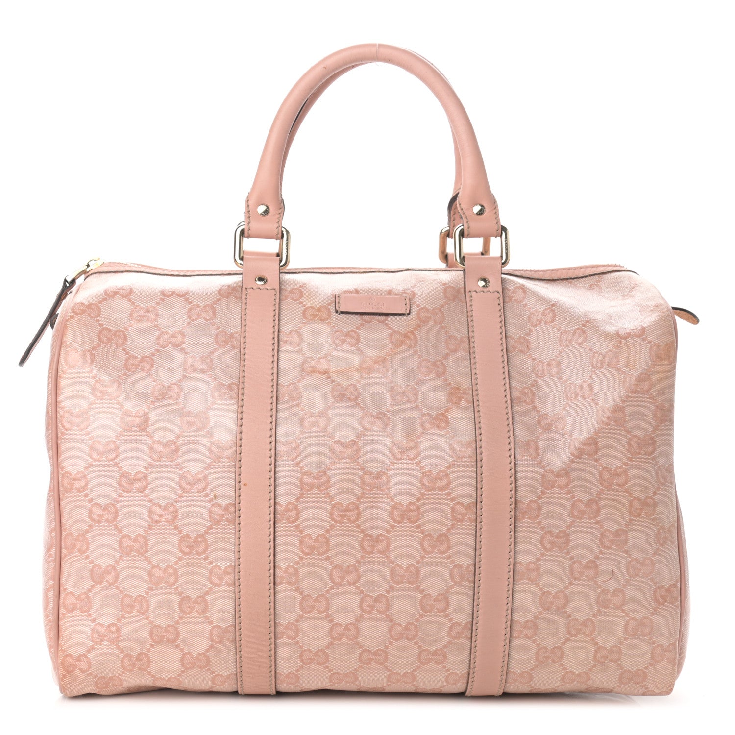 Gucci Crystal Monogram Joy Medium Boston Pink 1 of 14