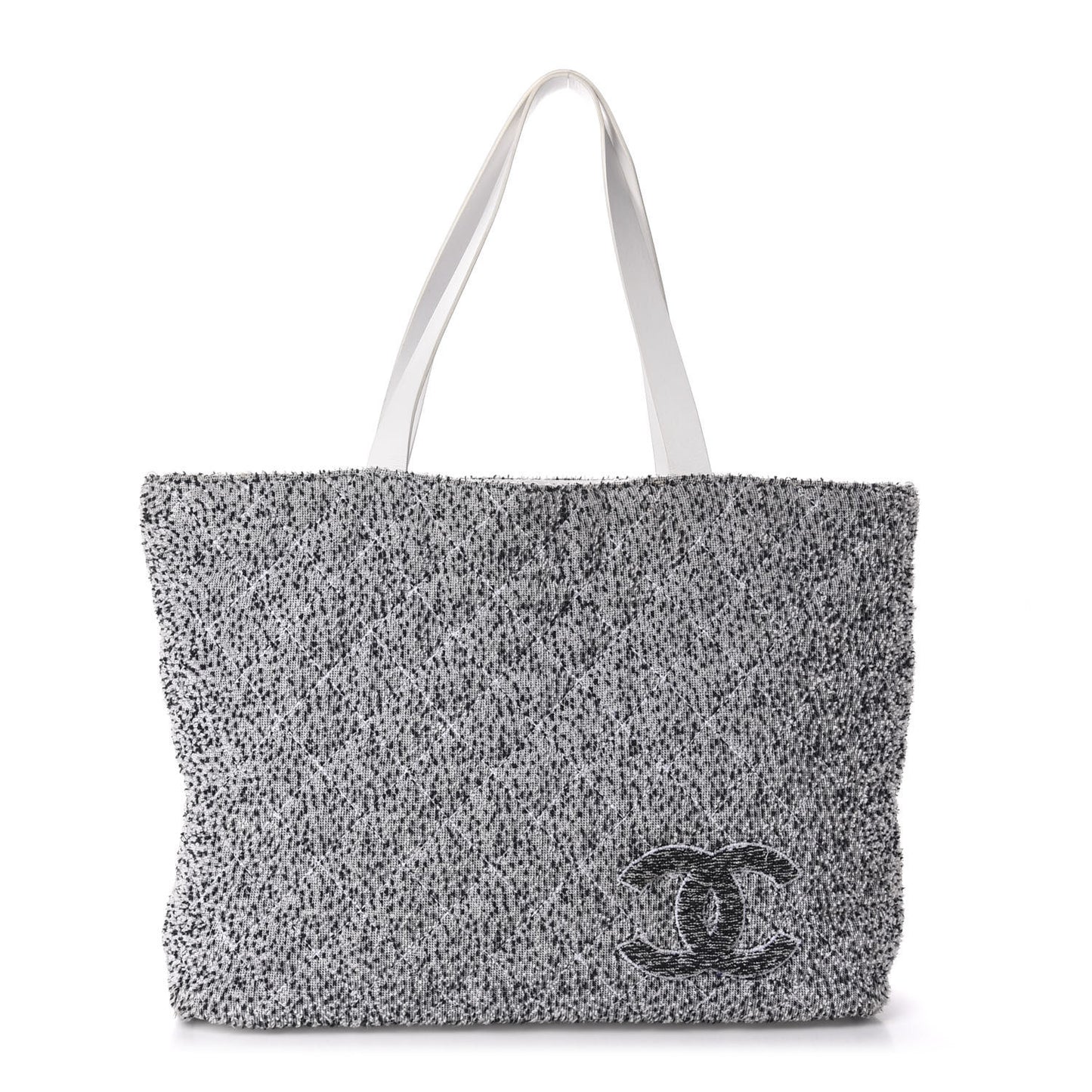 Terry Cotton Fizzy Tote Navy White