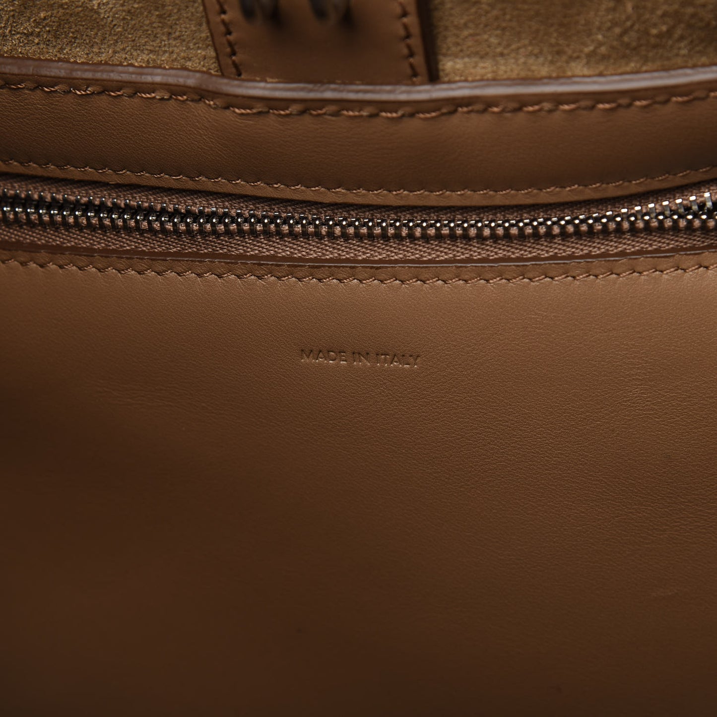 Smooth Calfskin Small Big Bag Light Camel