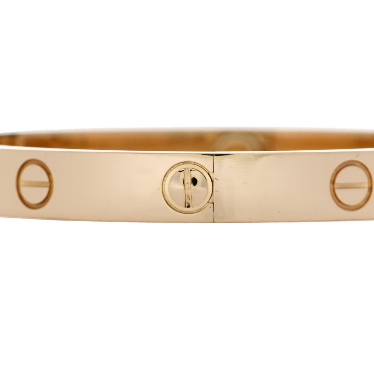 18K Yellow Gold LOVE Bracelet 17