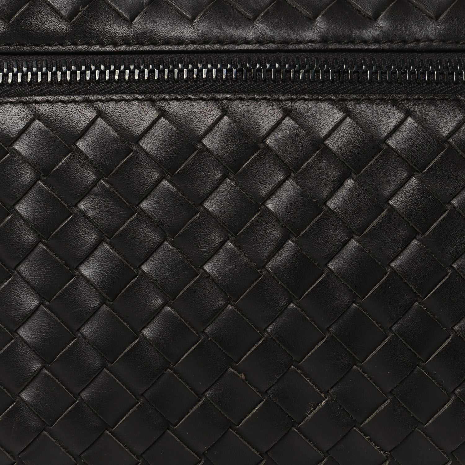Bottega Veneta Nappa Intrecciato Crossbody Messenger Ebano 7 of 7