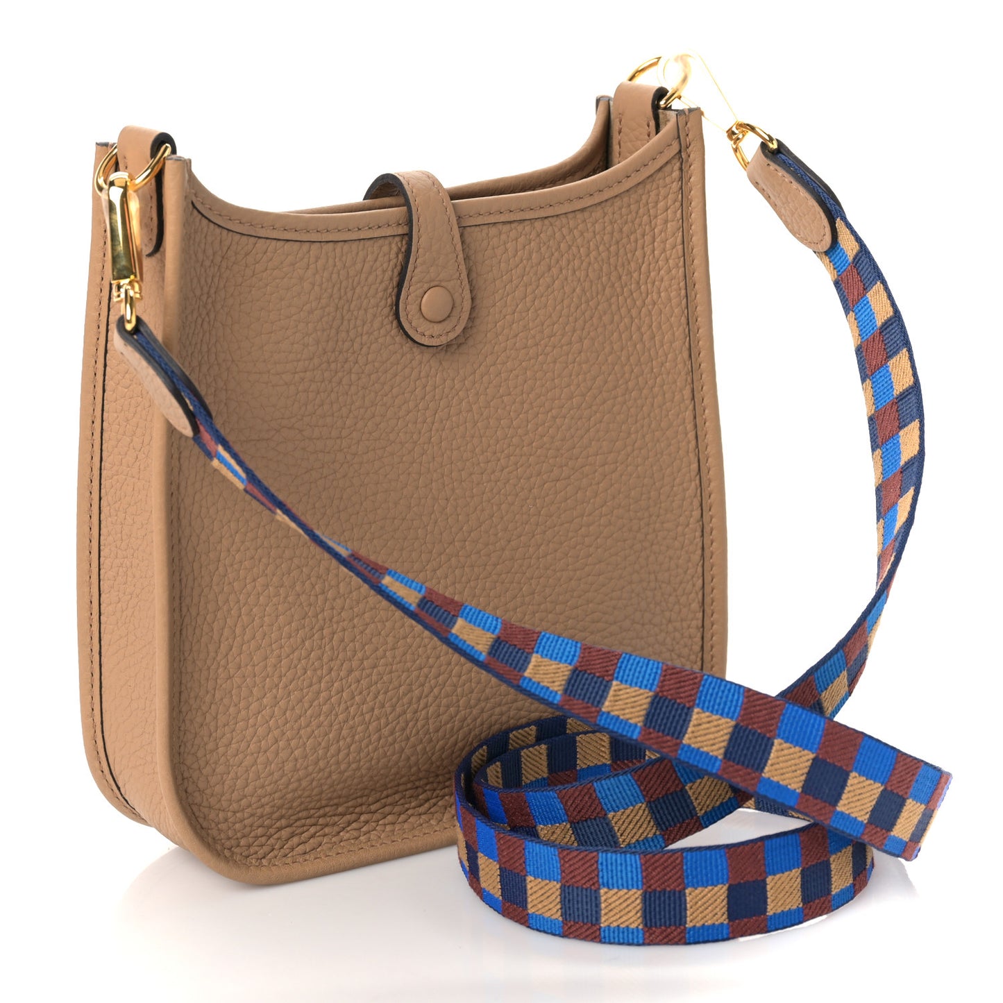 Taurillon Clemence Maxi Quadrille Evelyne TPM Chai Bleu Rouge H Bleu Saphir