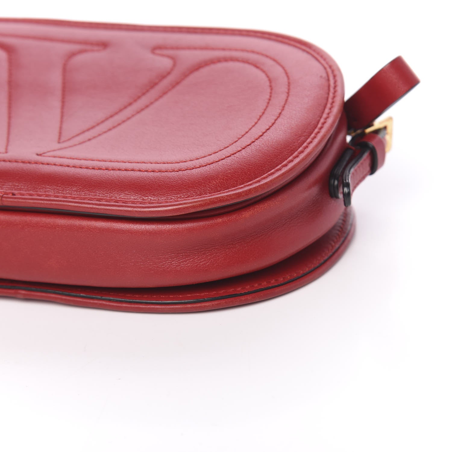 Valentino Garavani Vitello Small Logo Go Crossbody Bag Red 10 of 12
