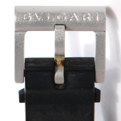 Bulgari Aluminum Rubber 29mm Diagono Quartz Watch 5 of 6