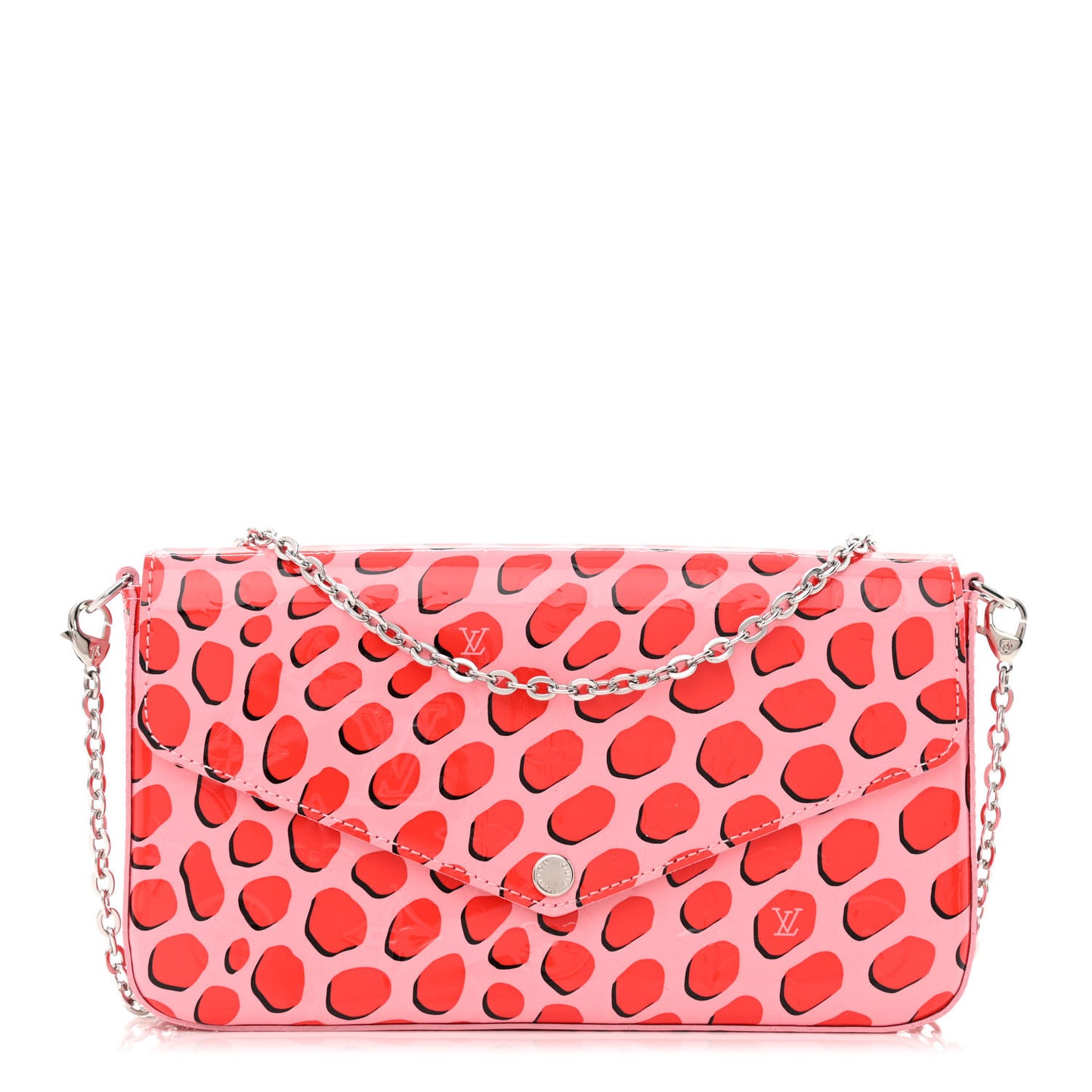 Vernis Jungle Dots Pochette Felicie Sugar Pink Poppy