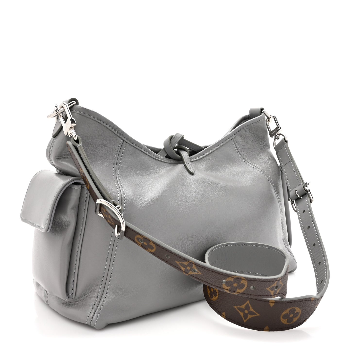 Lambskin CarryAll Cargo Vibe PM Trianon Gray