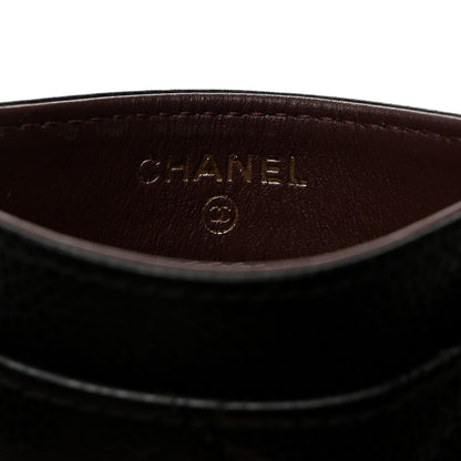 Chanel Caviar Quilted Card Holder Black 7 of 10