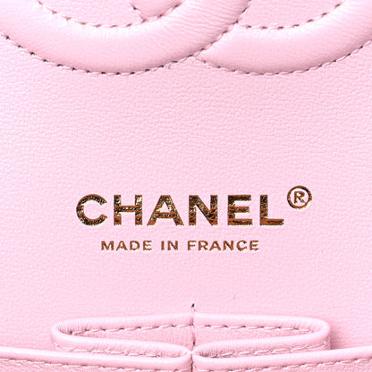 Chanel Caviar Quilted Medium Double Flap Light Pink 5 of 9