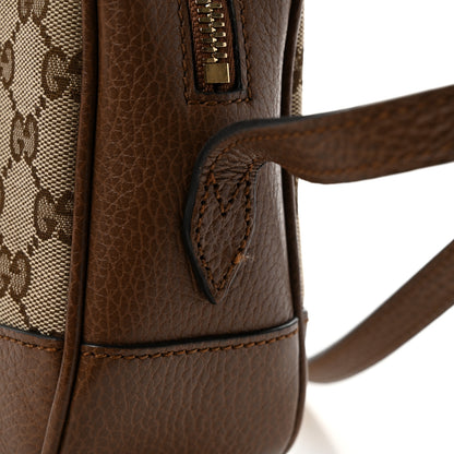 Gucci Monogram Mini Bree Messenger Bag Beige Tabacco 14 of 14
