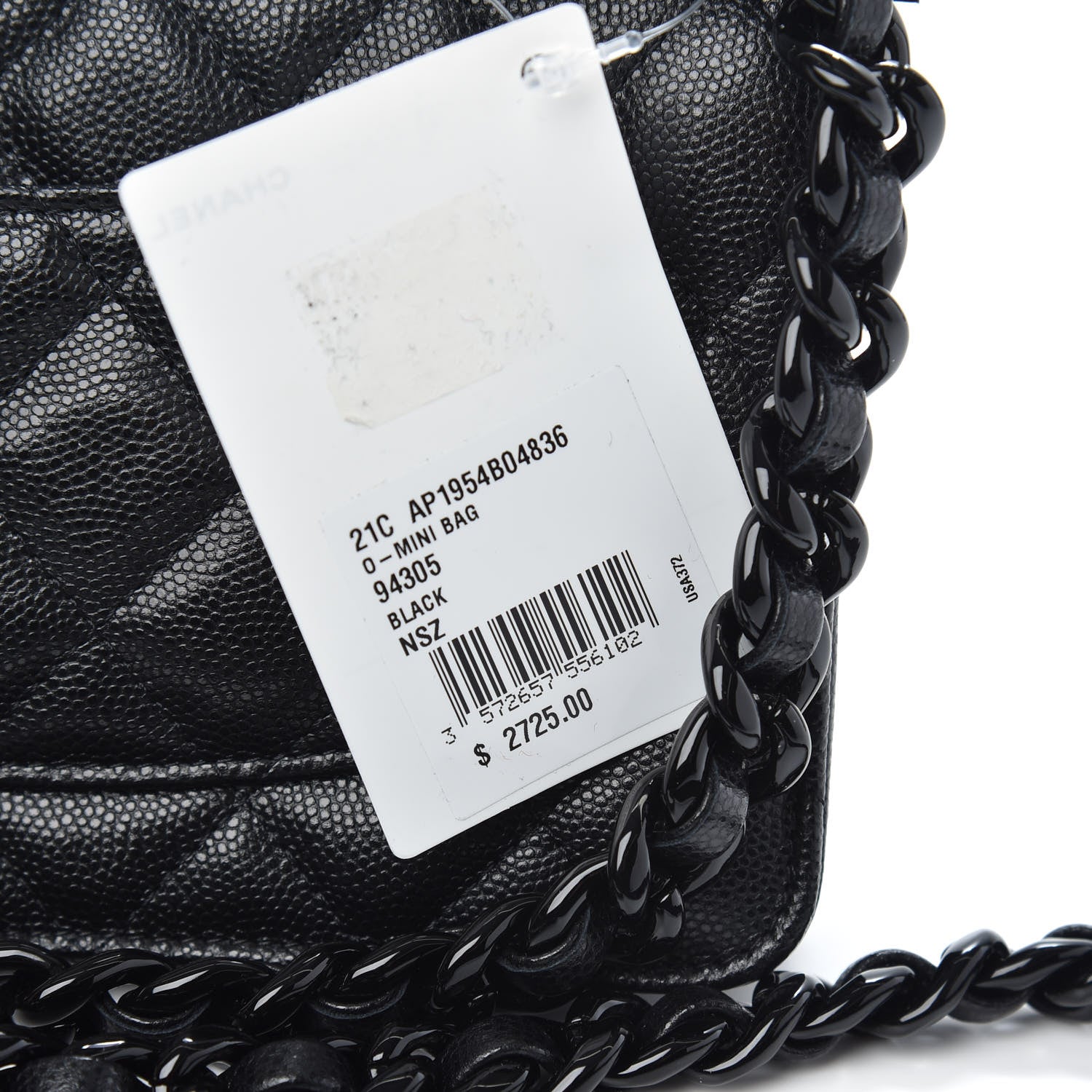 Chanel Caviar Quilted My Everything Wallet On Chain WOC Black 12 of 13