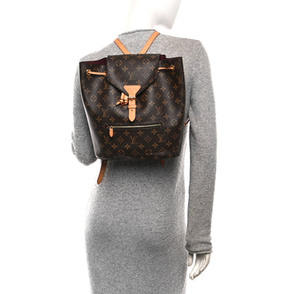 Louis Vuitton Monogram Montsouris NM Backpack 2 of 9