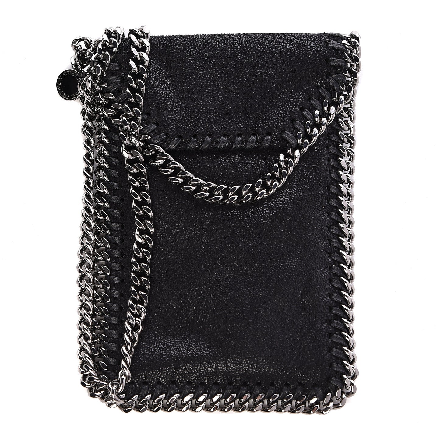 Shaggy Deer Phone Holder Crossbody Black