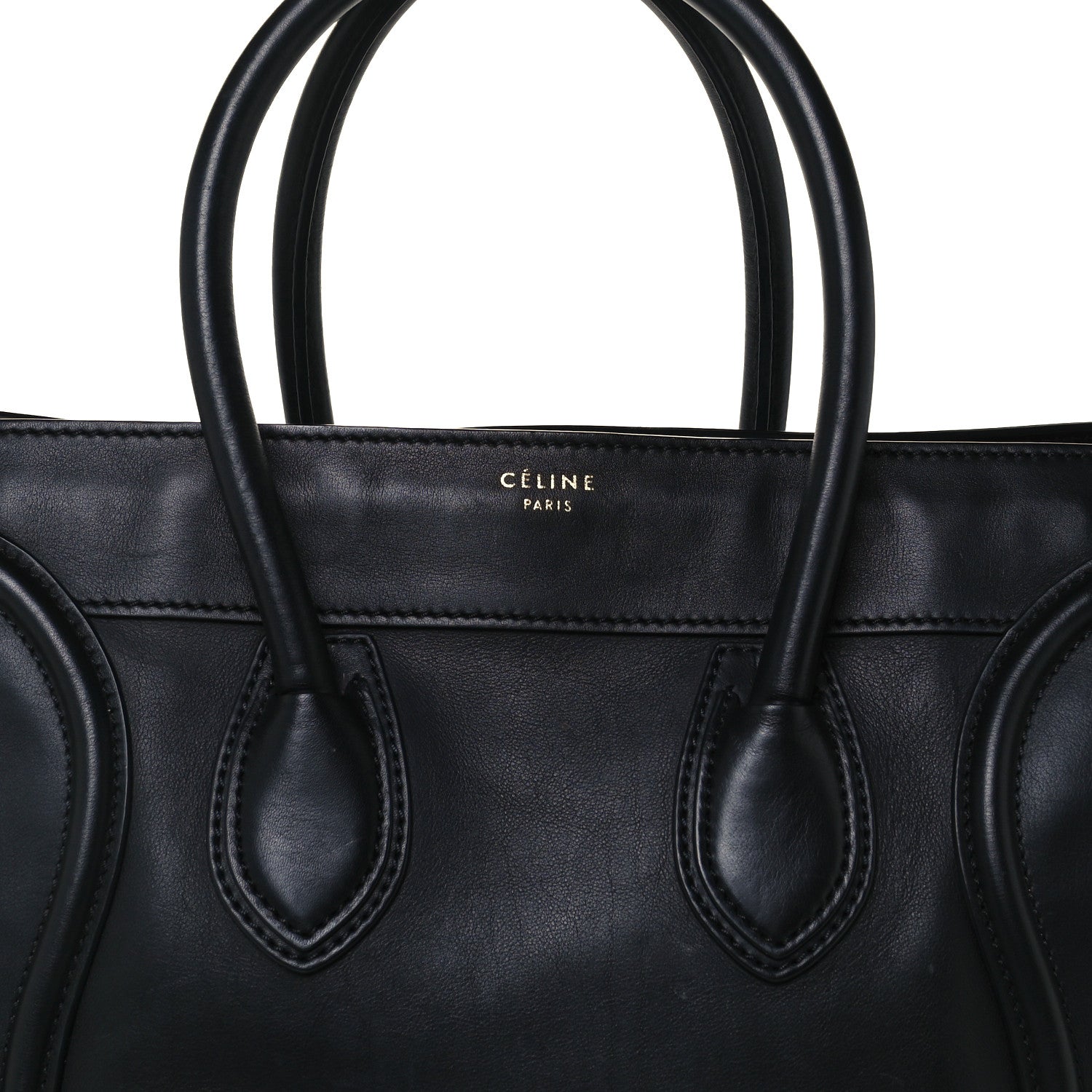 Celine Smooth Calfskin Mini Luggage Black 11 of 11