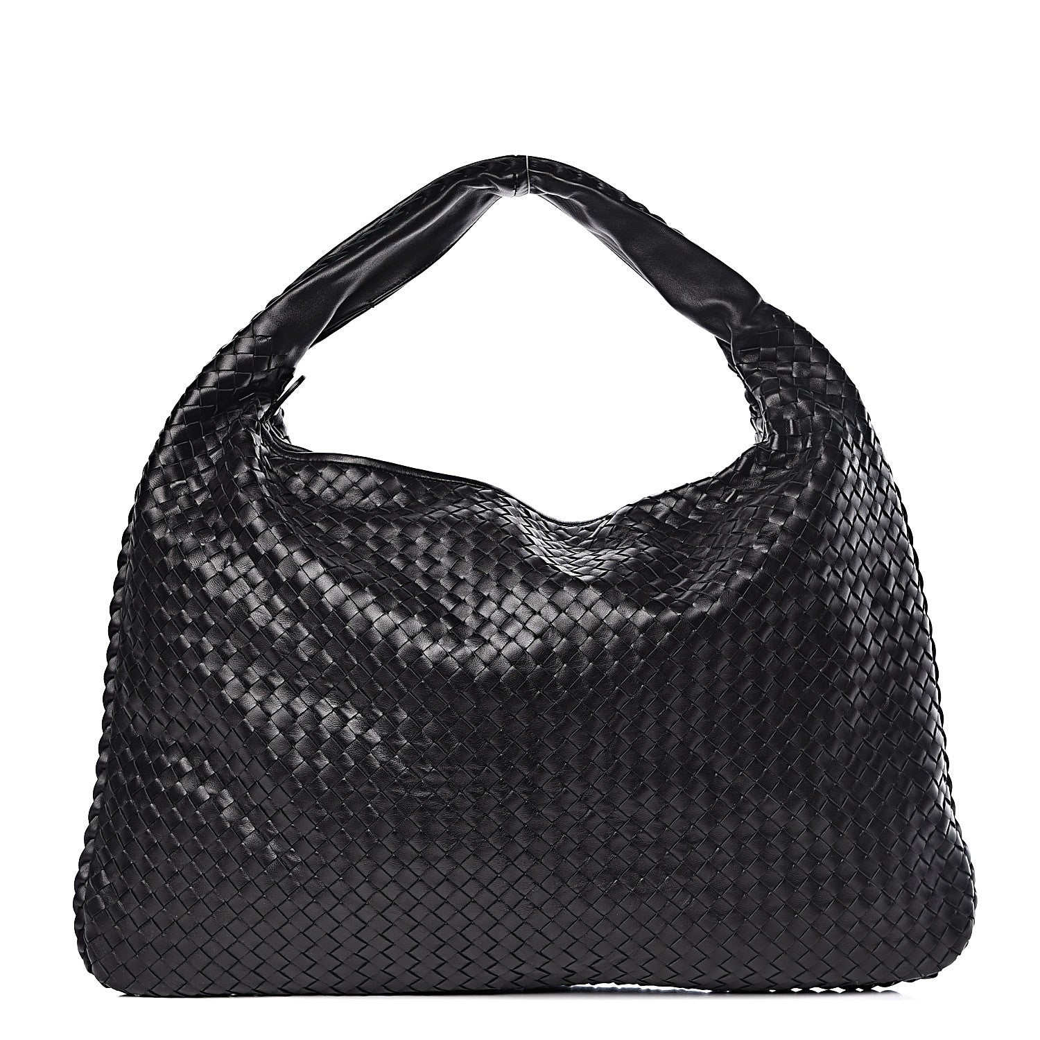 Bottega Veneta Nappa Intrecciato Large Veneta Hobo Black 1 of 14