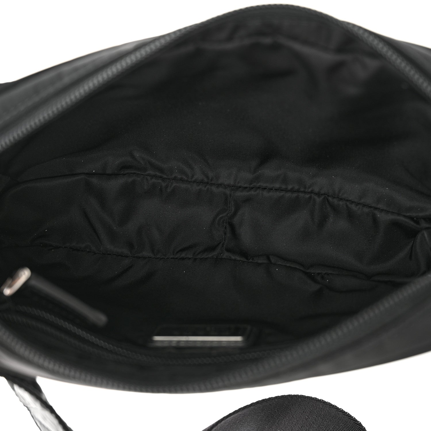 Prada Re-Nylon Saffiano Belt Bag Black 5 of 9