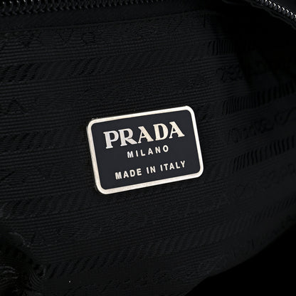 Prada Nylon Vela Large Zip Tote Black 6 of 11