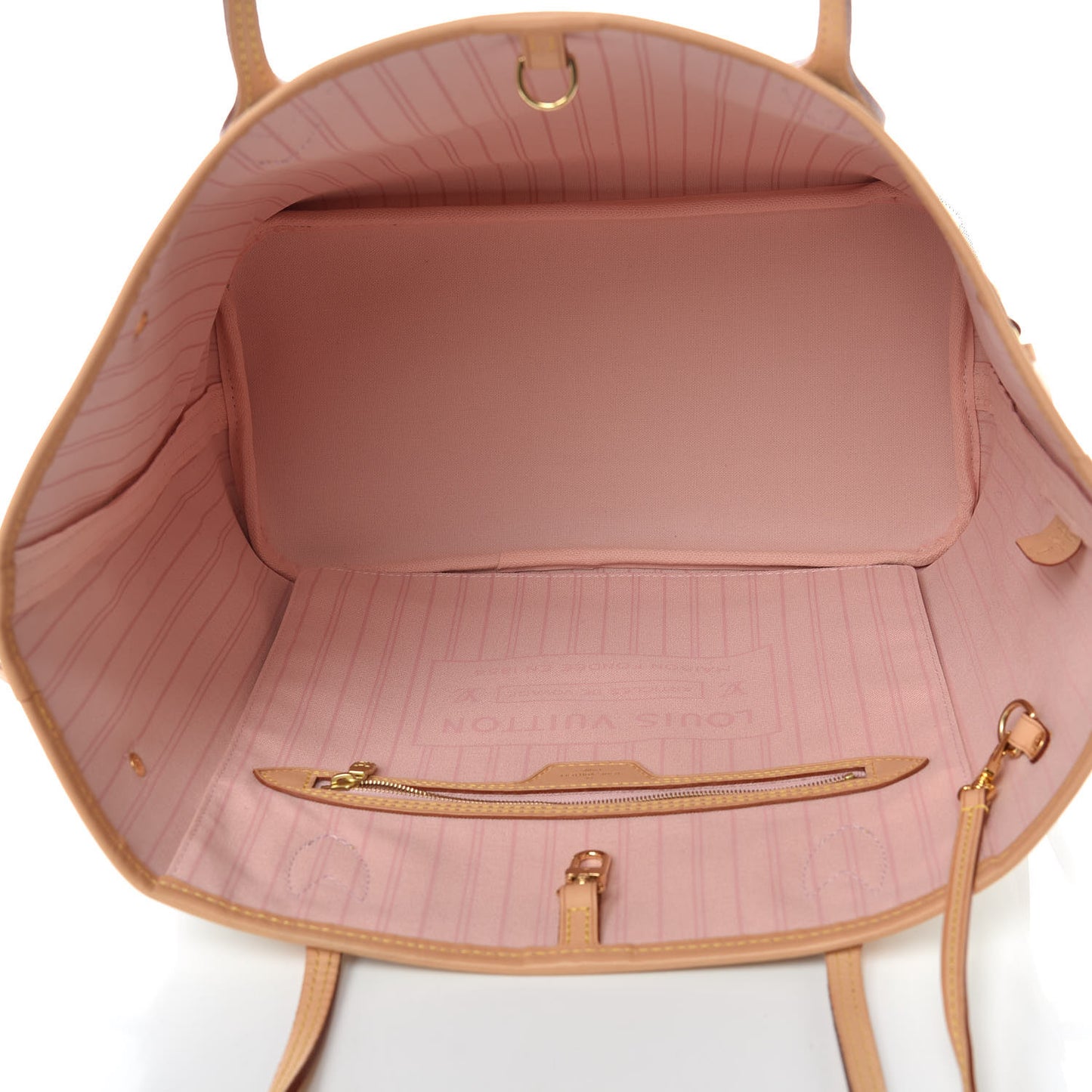 Damier Azur Neo Neverfull MM Rose Ballerine