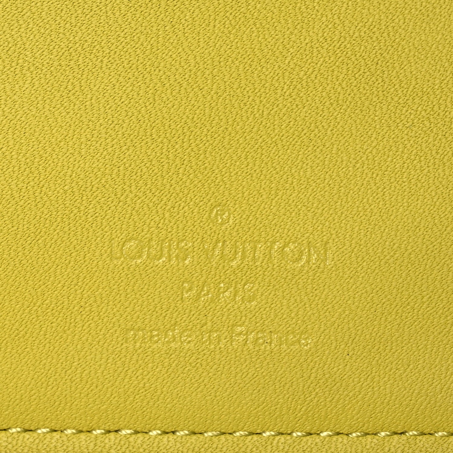 Louis Vuitton Damier Infini Brazza Wallet Vert Acide 9 of 15